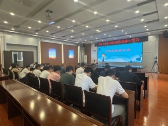 市口腔医院金虾路门诊走进市水利和湖泊局开展牙周健康科普讲座